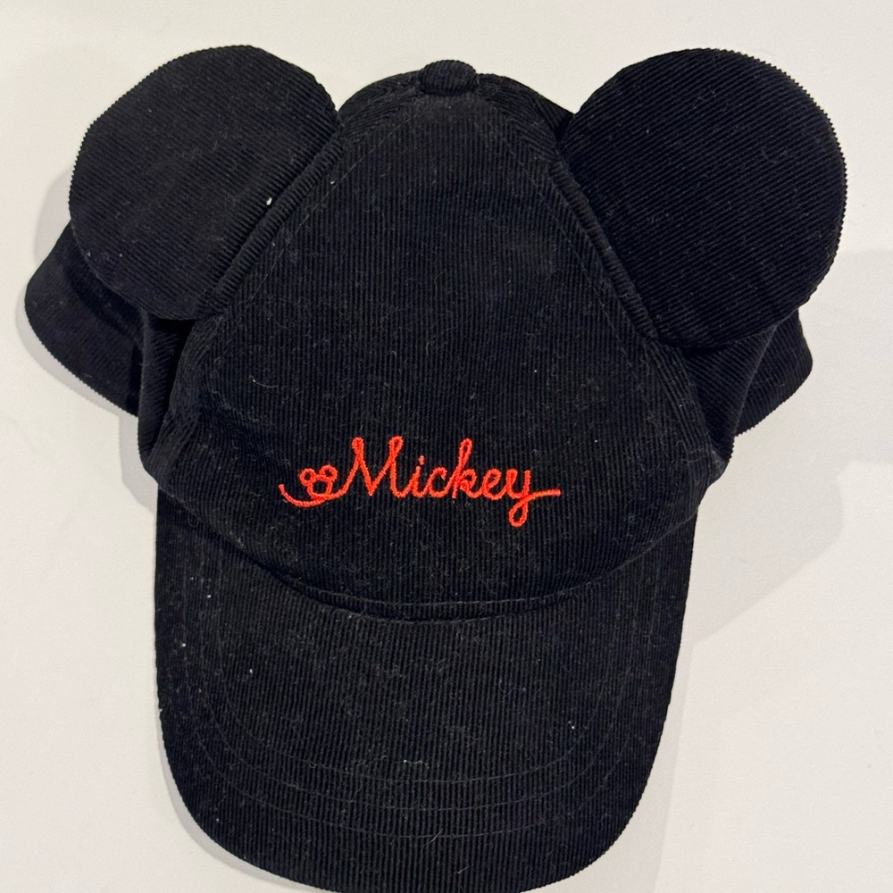 Mickey Mouse Black Kids Cap Toddler